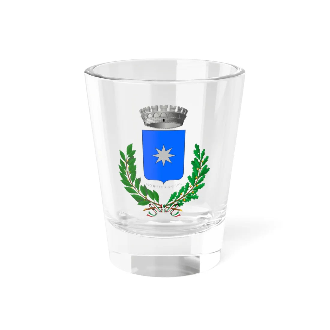 Entracque-Stemma (Italy) (Coat of Arms) Shot Glass 1.5oz 1.5oz - Go Mug Yourself