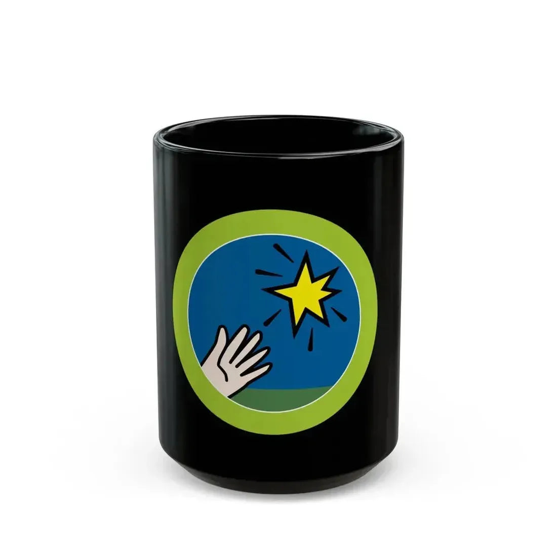 Entrepreneurship (Boy Scout Merit Badge) Black Coffee Mug 15oz - Go Mug Yourself