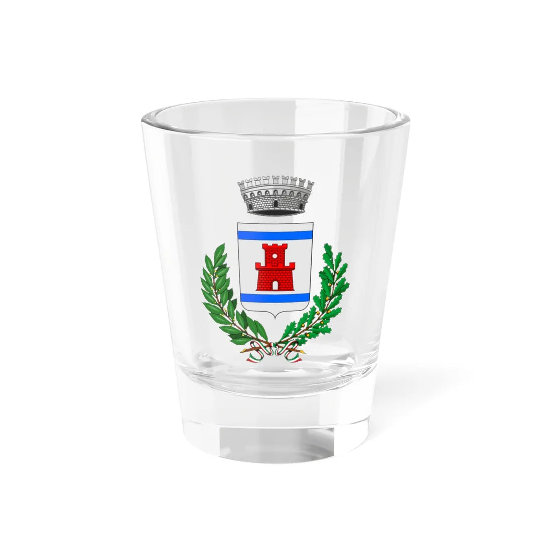 Envie-Stemma (Italy) (Coat of Arms) Shot Glass 1.5oz 1.5oz - Go Mug Yourself