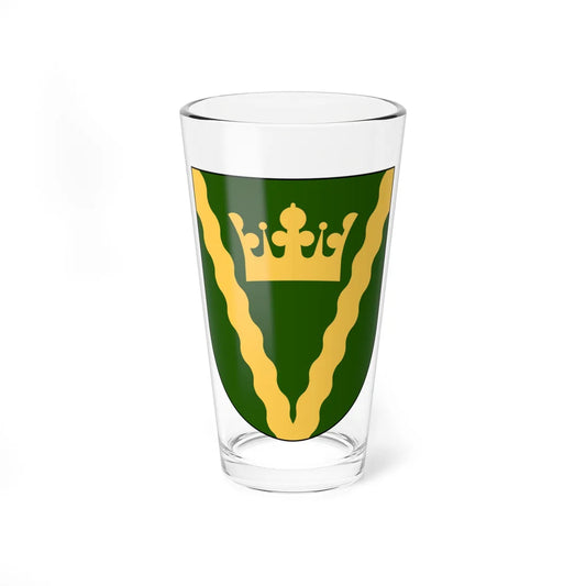 Enviken vapen (Sweden) (Coat of Arms) Pint Glass 16oz 16oz - Go Mug Yourself
