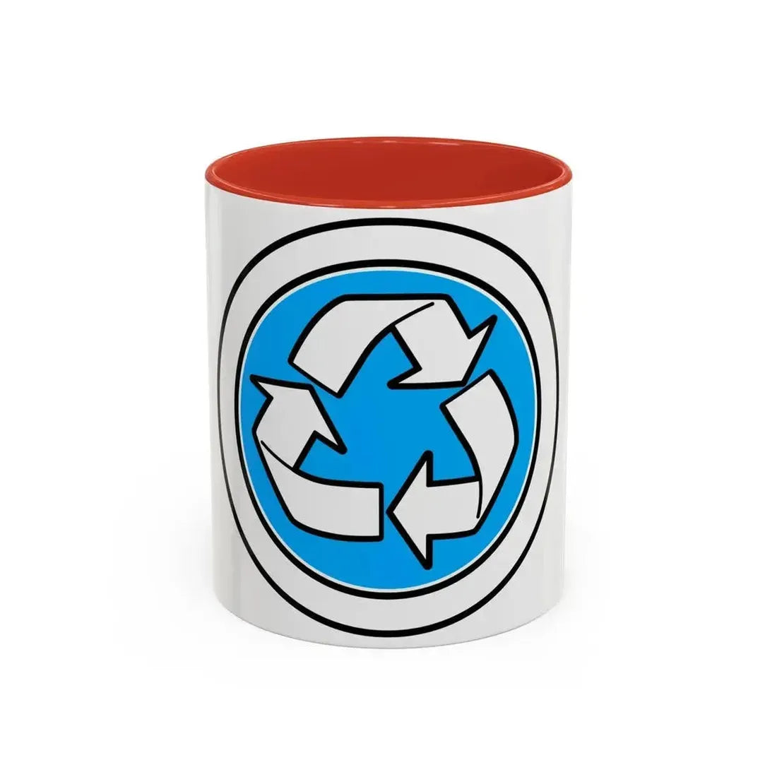 Environmental (Boy Scout Merit Badge) Accent Coffee Mug 11oz Red - Go Mug Yourself