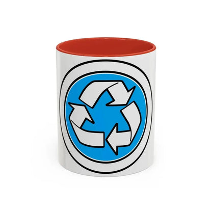 Environmental (Boy Scout Merit Badge) Accent Coffee Mug 11oz Red - Go Mug Yourself