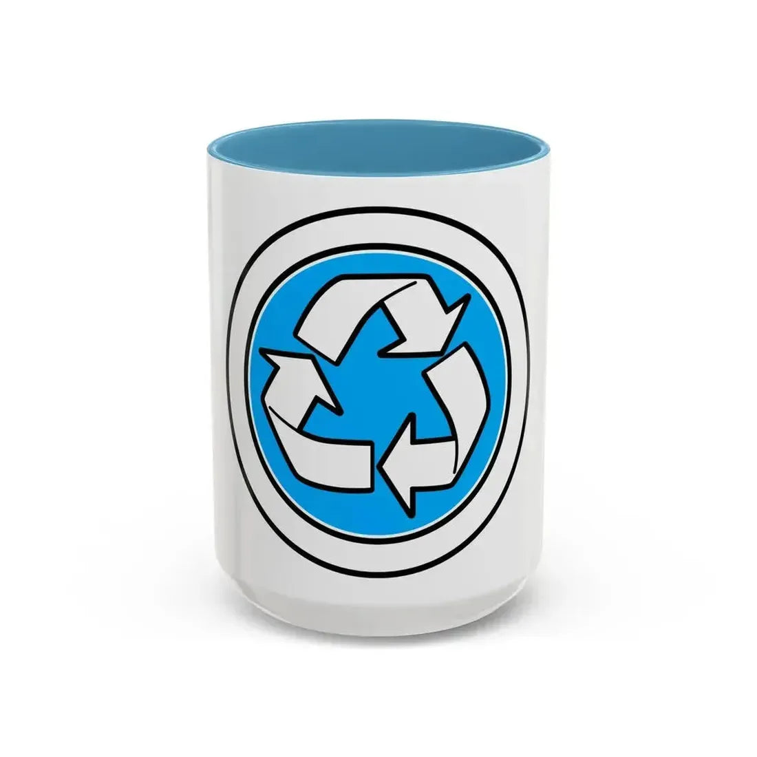 Environmental (Boy Scout Merit Badge) Accent Coffee Mug 15oz Light Blue - Go Mug Yourself
