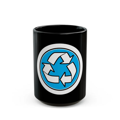 Environmental (Boy Scout Merit Badge) Black Coffee Mug-15oz-Go Mug Yourself