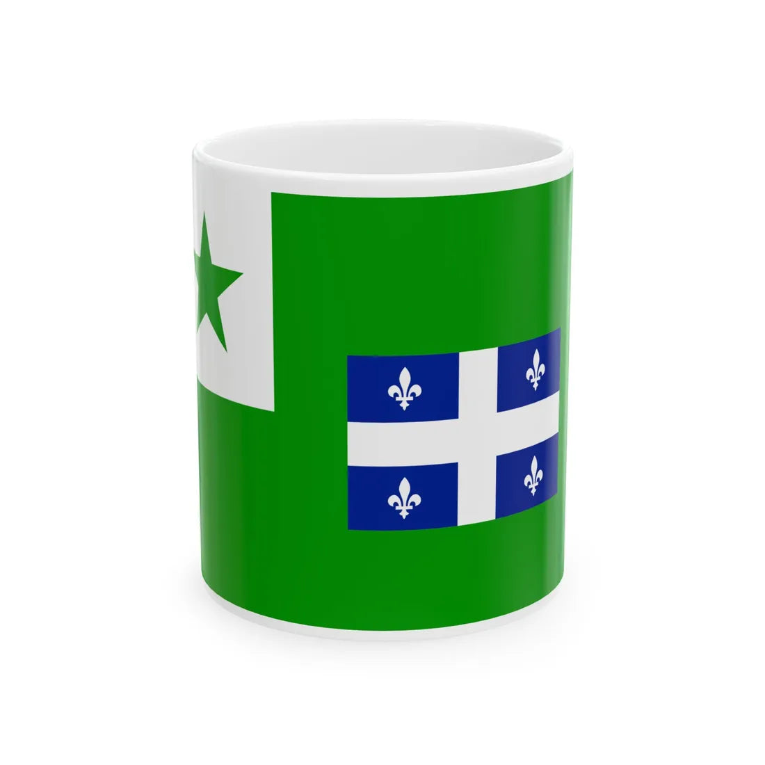 Eo-qc (Canada) White Coffee Mug 11oz - Go Mug Yourself