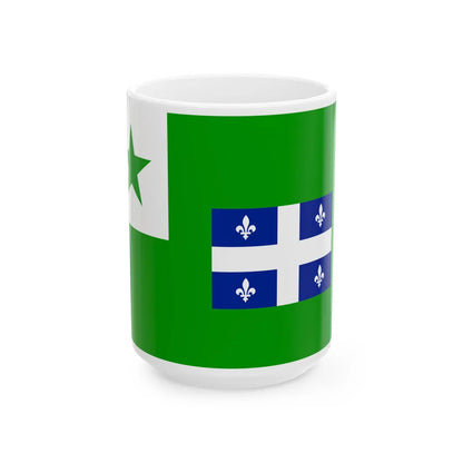 Eo-qc (Canada) White Coffee Mug 15oz - Go Mug Yourself