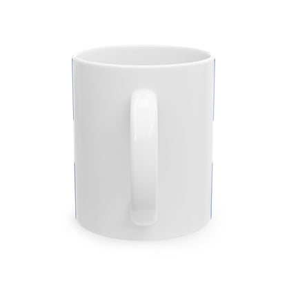 EON flag (Greece) White Coffee Mug-Go Mug Yourself