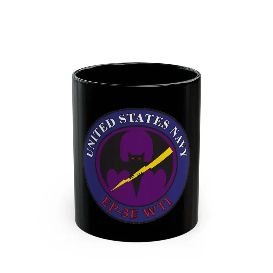 EP 3E WTI Weapons Tactics Instructor (U.S. Navy) Black Coffee Mug 11oz - Go Mug Yourself