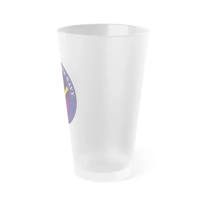 EP 3E WTI Weapons Tactics Instructor (U.S. Navy) Frosted Pint Glass 16oz - Go Mug Yourself