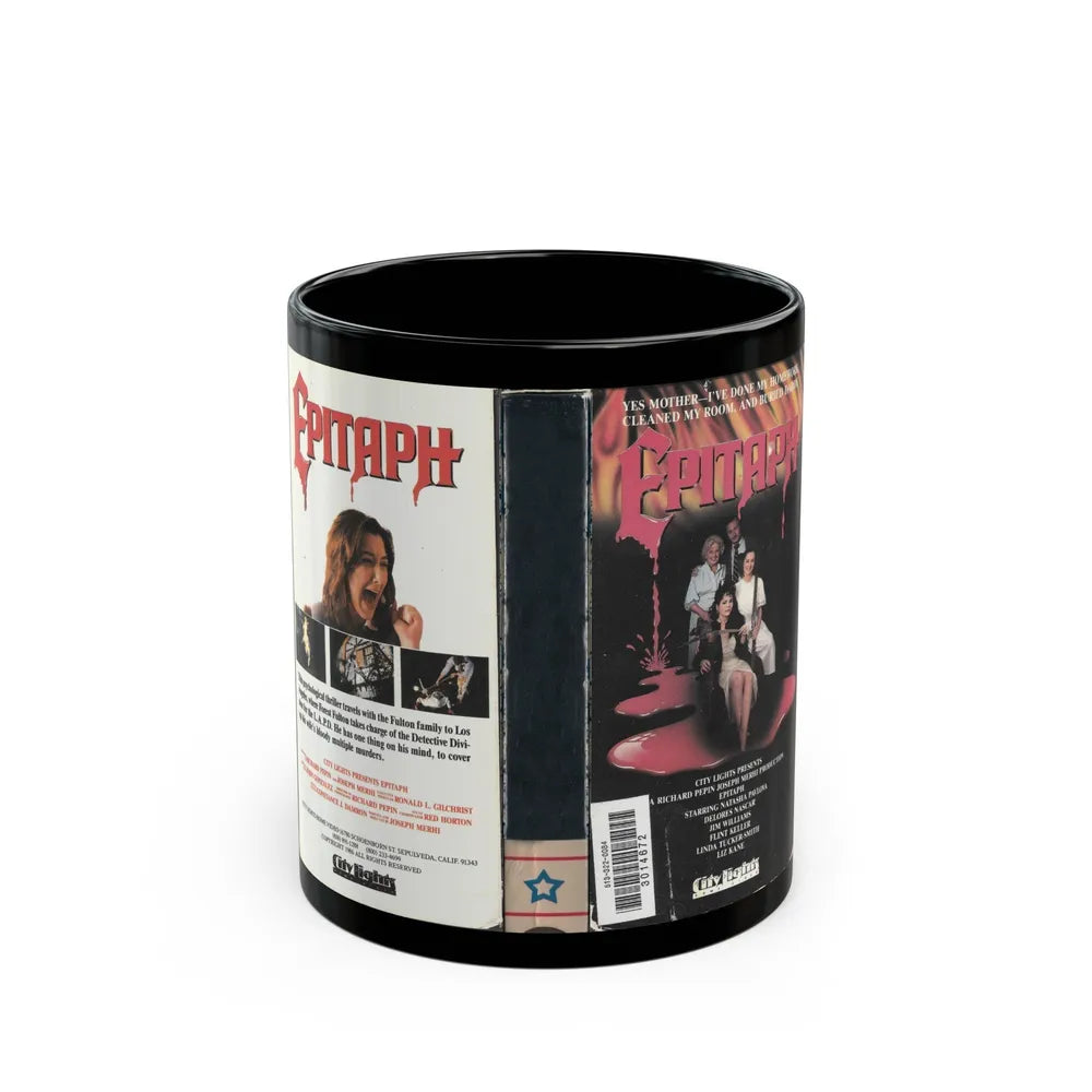 EPITAPH (VHS COVER) - Black Coffee Mug-11oz-Go Mug Yourself