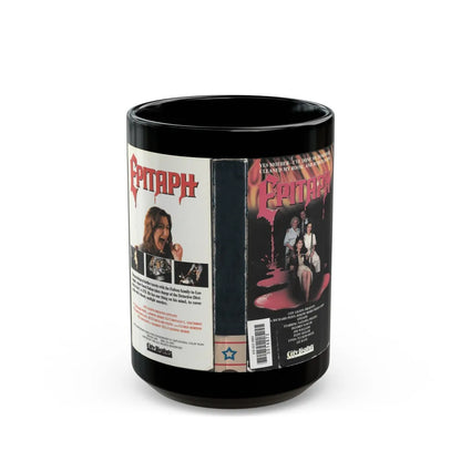 EPITAPH (VHS COVER) - Black Coffee Mug-15oz-Go Mug Yourself