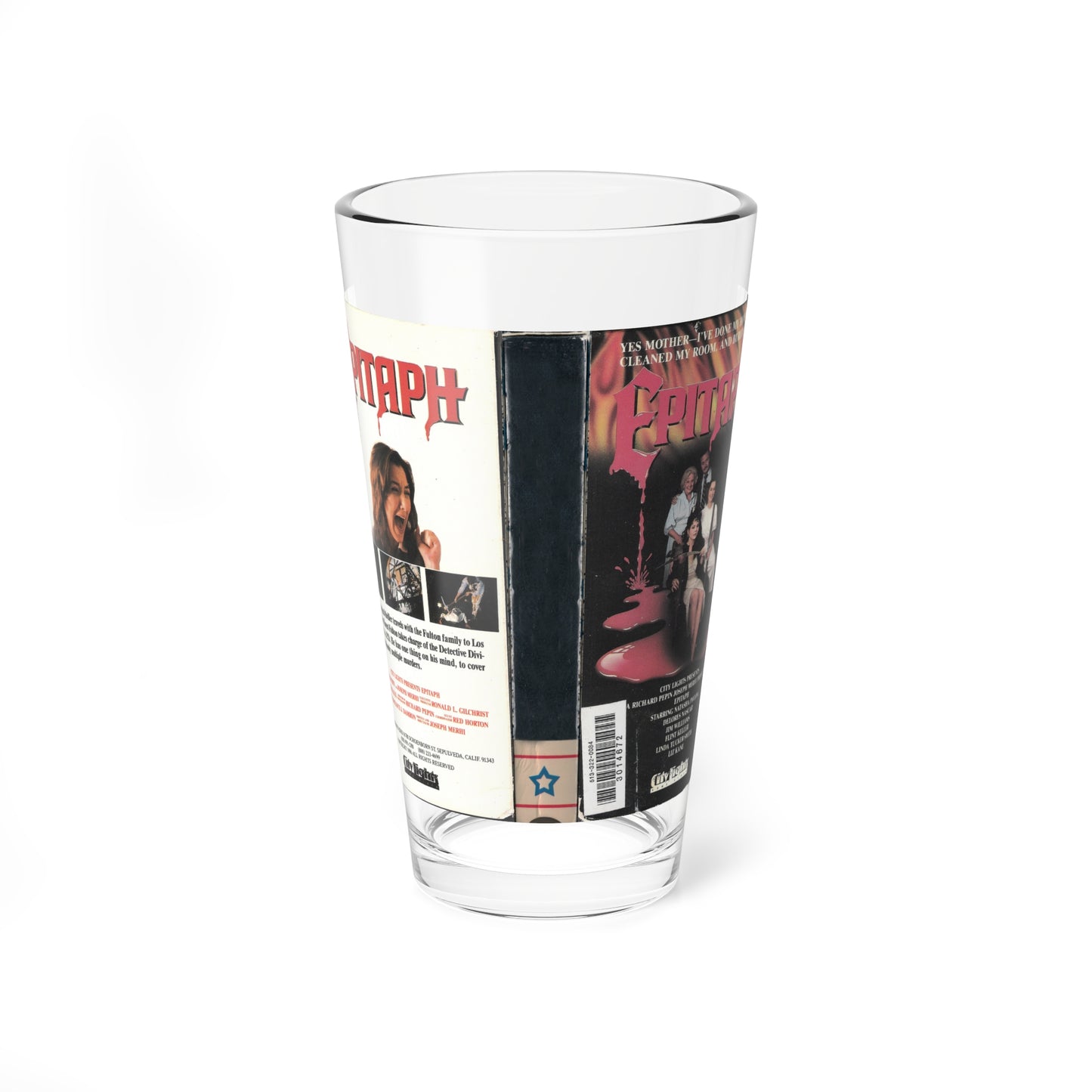 EPITAPH (VHS COVER) Pint Glass 16oz-16oz-Go Mug Yourself