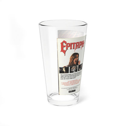 EPITAPH (VHS COVER) Pint Glass 16oz-Go Mug Yourself