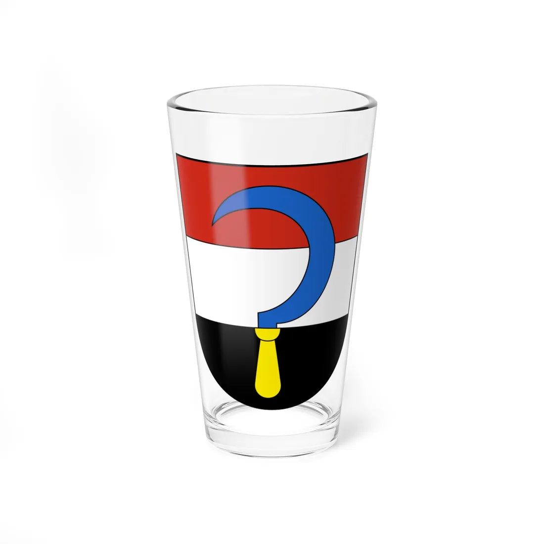 EppenbergWöschnau-blazon (Switzerland) (Coat of Arms) Pint Glass 16oz 16oz - Go Mug Yourself