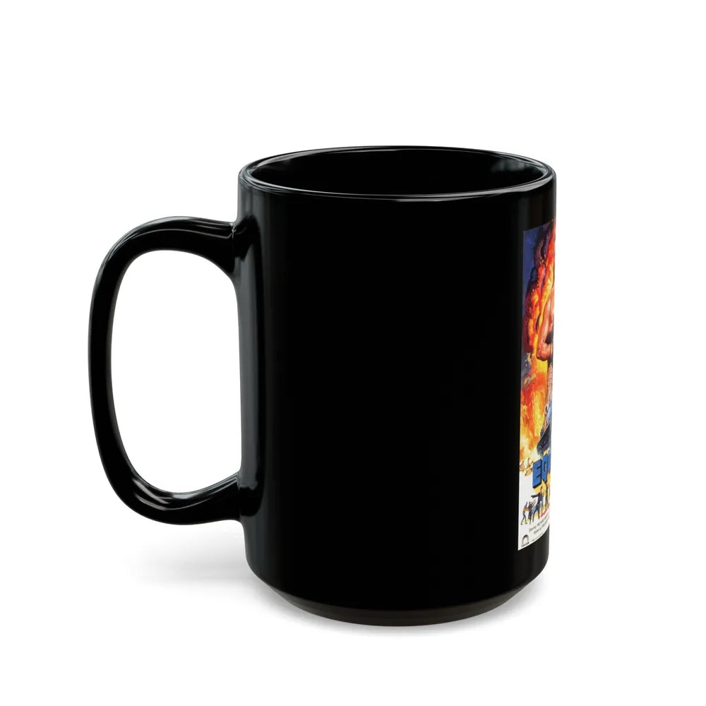 EQUALIZER 2000 1987 Movie Poster - Black Coffee Mug-Go Mug Yourself