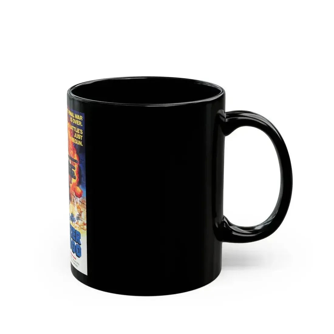 EQUALIZER 2000 1987 Movie Poster - Black Coffee Mug - Go Mug Yourself