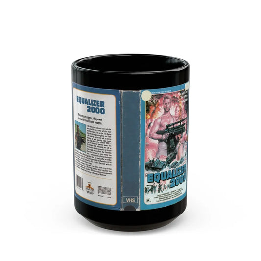 EQUALIZER 2000 (VHS COVER) - Black Coffee Mug-15oz-Go Mug Yourself