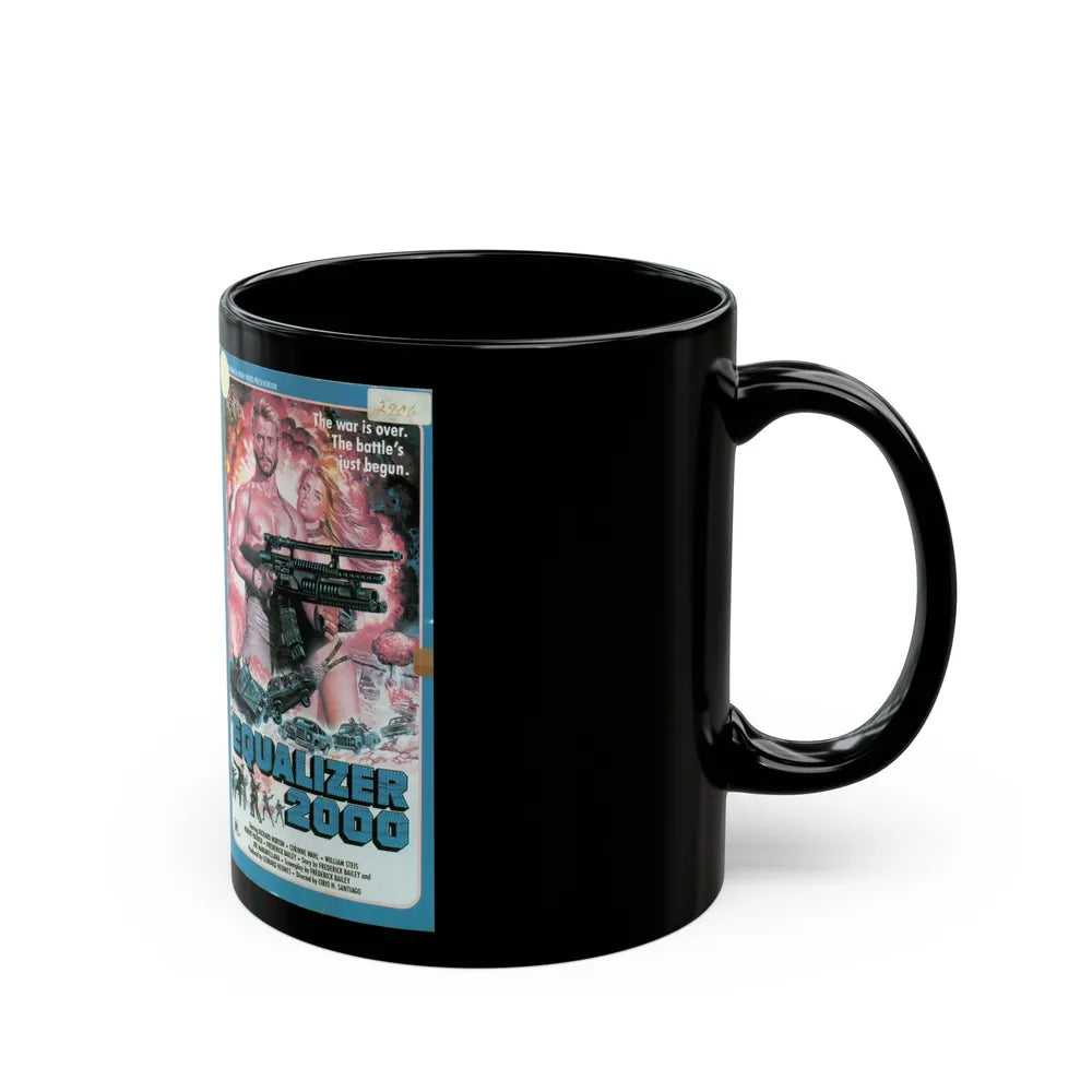 EQUALIZER 2000 (VHS COVER) - Black Coffee Mug-Go Mug Yourself