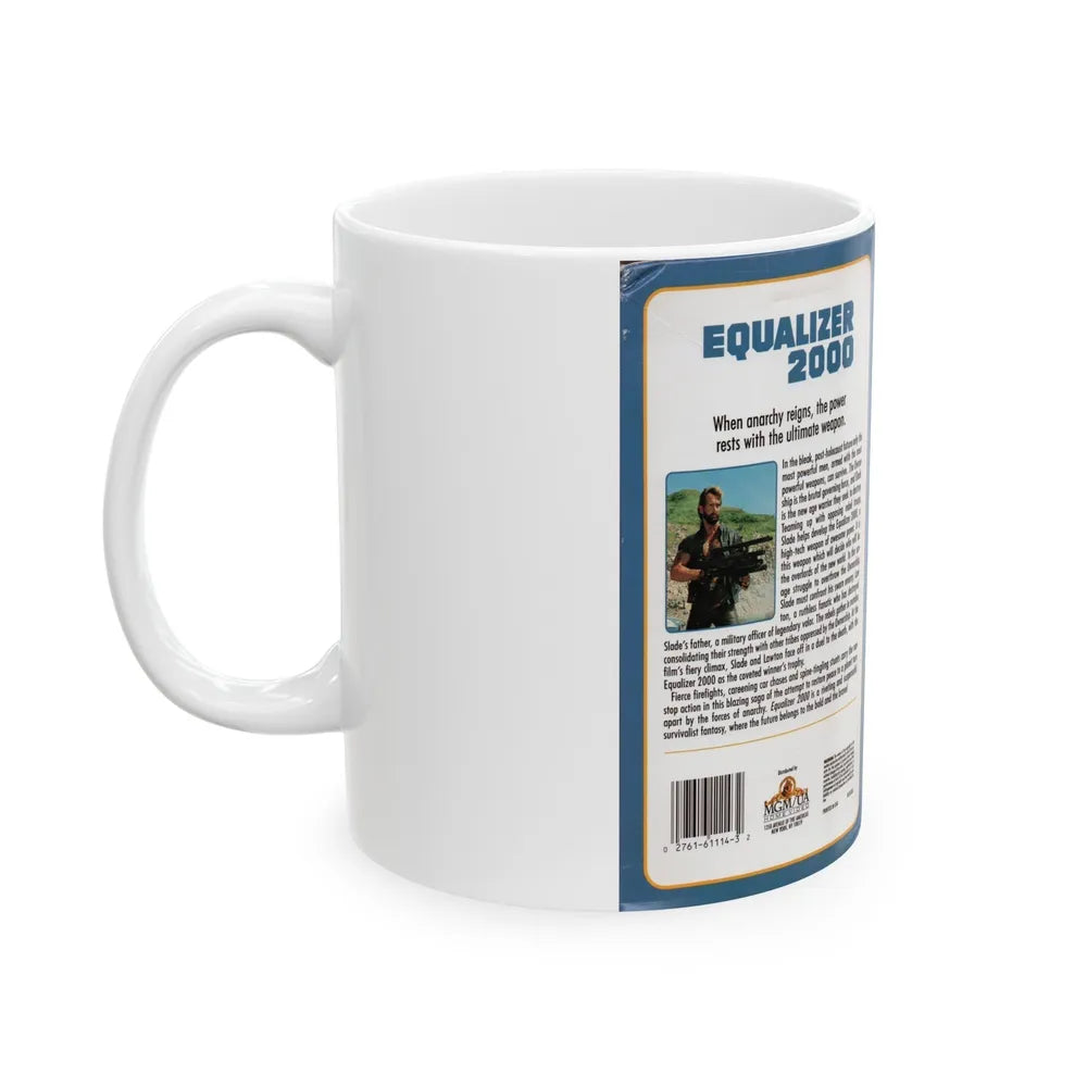 EQUALIZER 2000 (VHS COVER) - White Coffee Mug-Go Mug Yourself