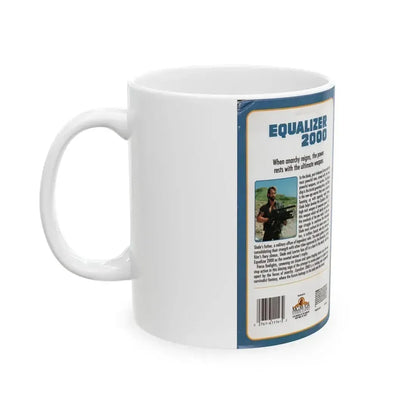 EQUALIZER 2000 (VHS COVER) - White Coffee Mug - Go Mug Yourself