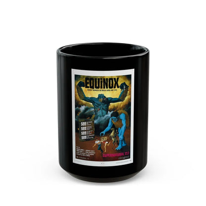 EQUINOX 1970 Movie Poster - Black Coffee Mug-15oz-Go Mug Yourself