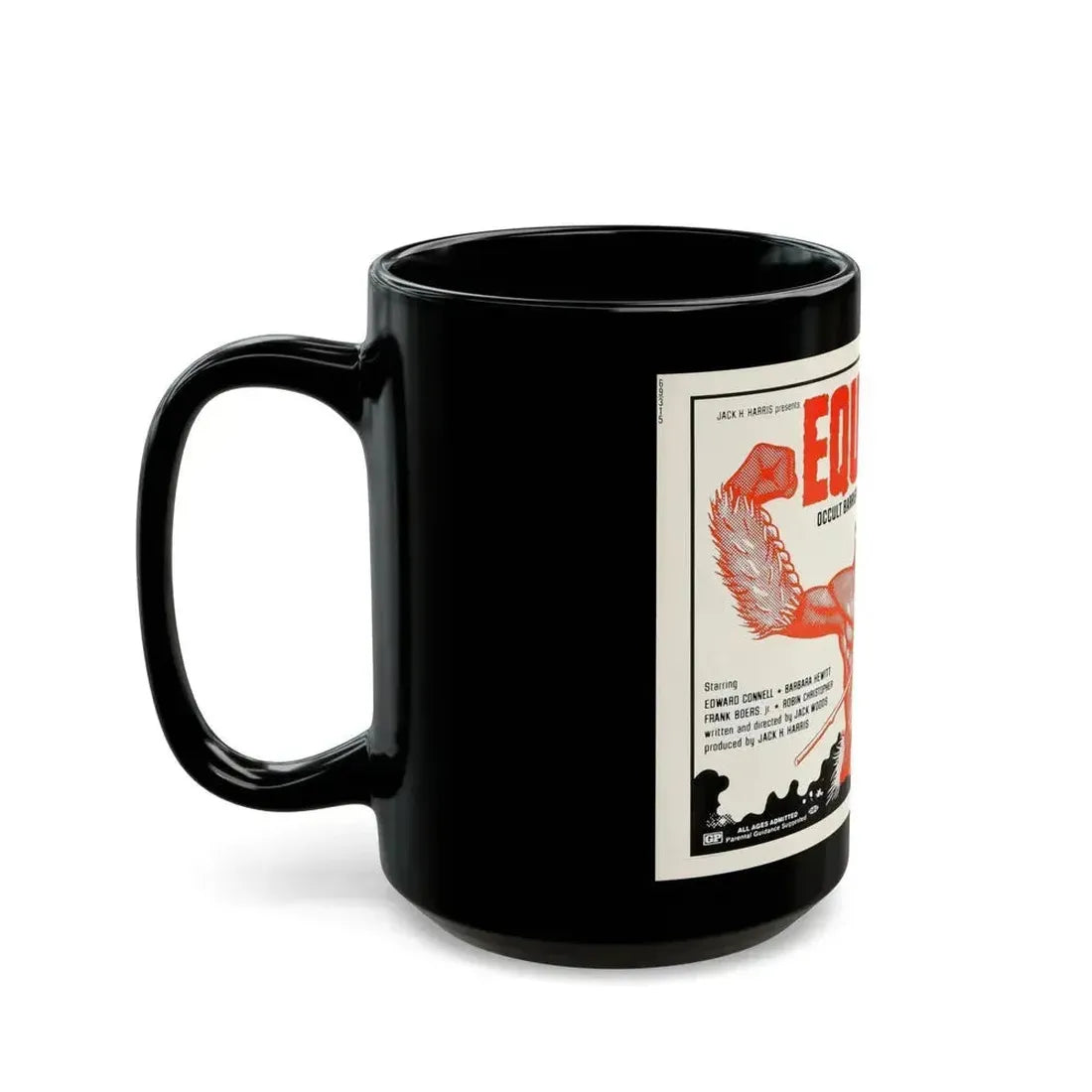 EQUINOX (2) 1970 Movie Poster - Black Coffee Mug - Go Mug Yourself