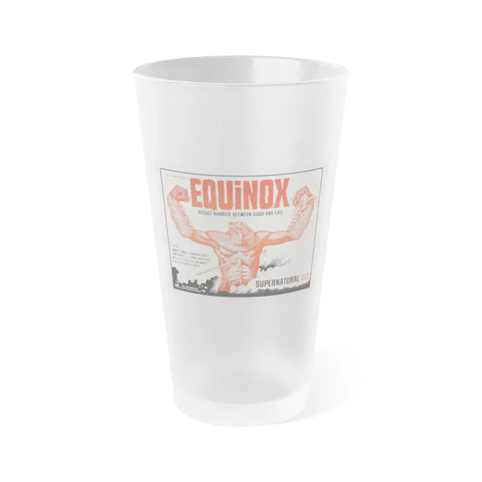 EQUINOX (2) 1970 Movie Poster - Frosted Pint Glass 16oz-16oz-Frosted-Go Mug Yourself