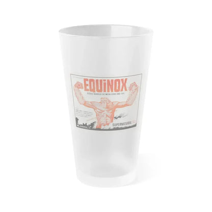 EQUINOX (2) 1970 Movie Poster - Frosted Pint Glass 16oz 16oz Frosted - Go Mug Yourself