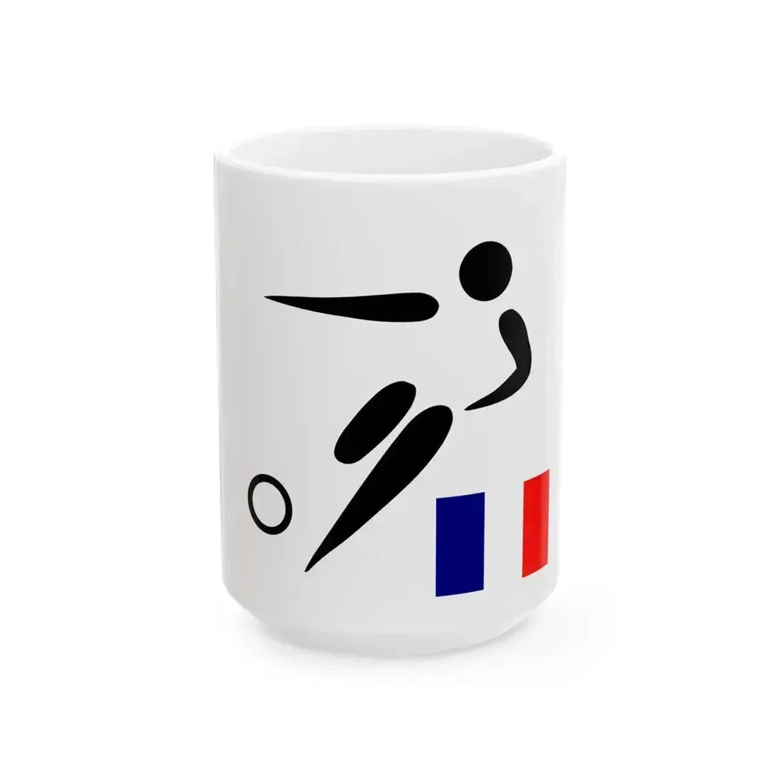 Equipe de France de football (France) White Coffee Mug 15oz - Go Mug Yourself