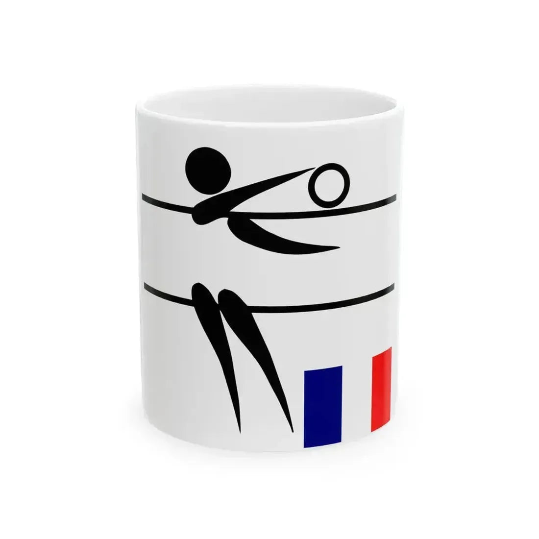Equipe de France de volley-ball (France) White Coffee Mug 11oz - Go Mug Yourself