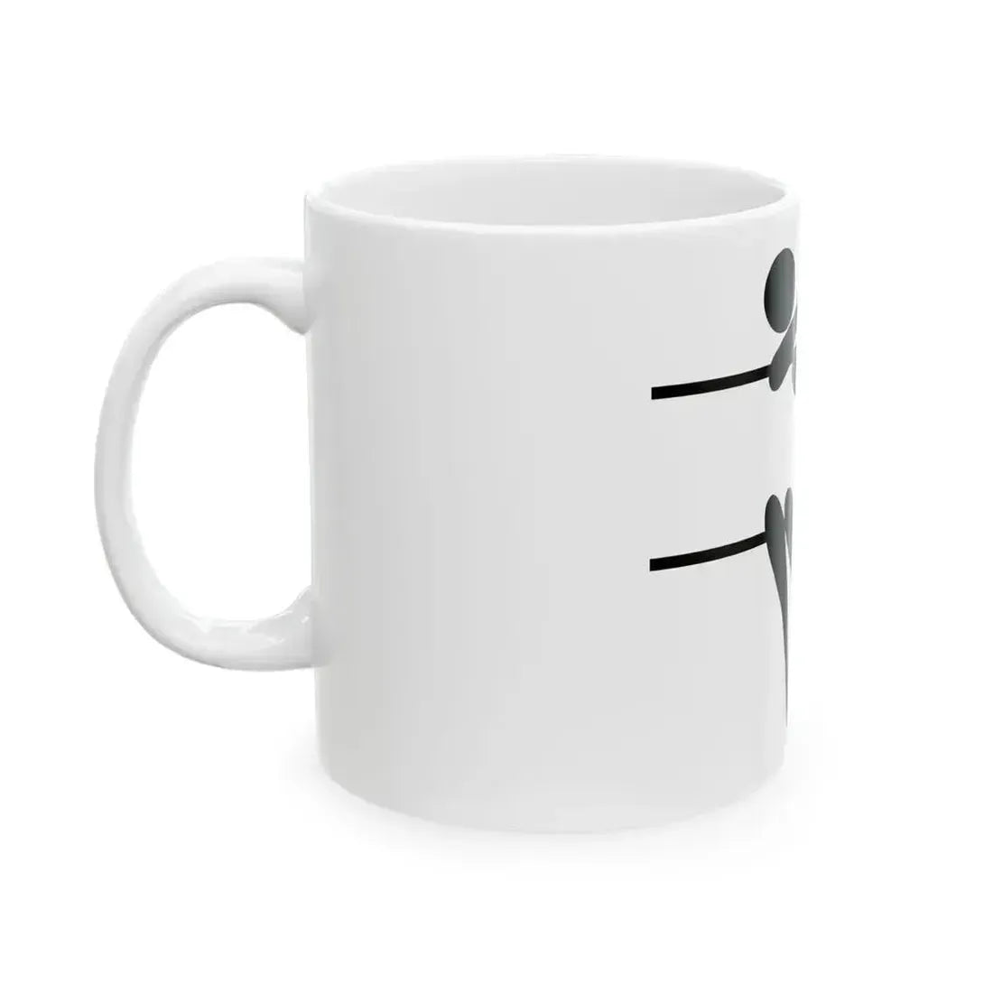 Equipe de France de volley-ball (France) White Coffee Mug - Go Mug Yourself