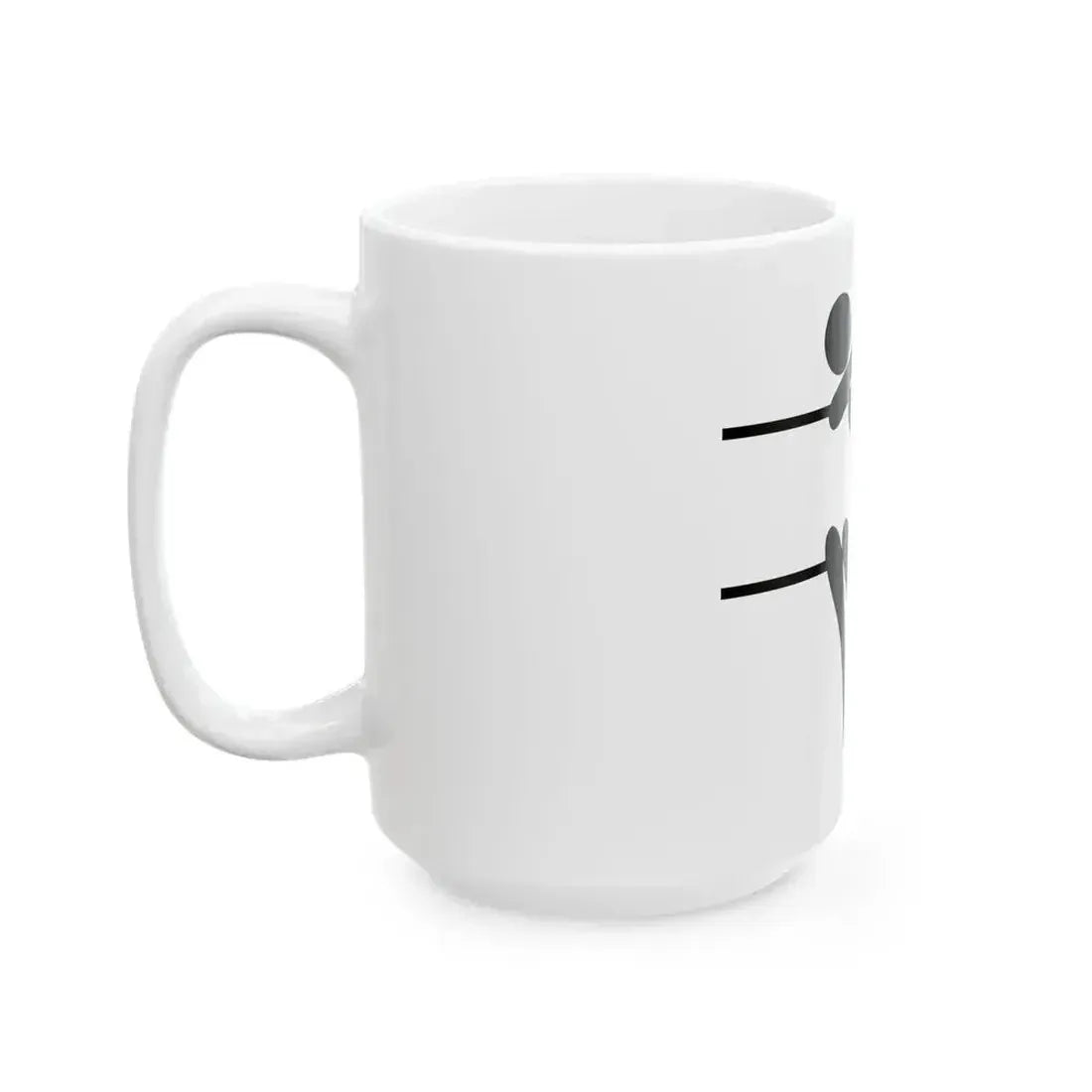 Equipe de France de volley-ball (France) White Coffee Mug - Go Mug Yourself