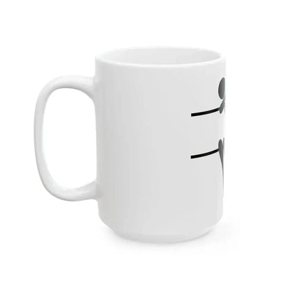 Equipe de France de volley-ball (France) White Coffee Mug - Go Mug Yourself