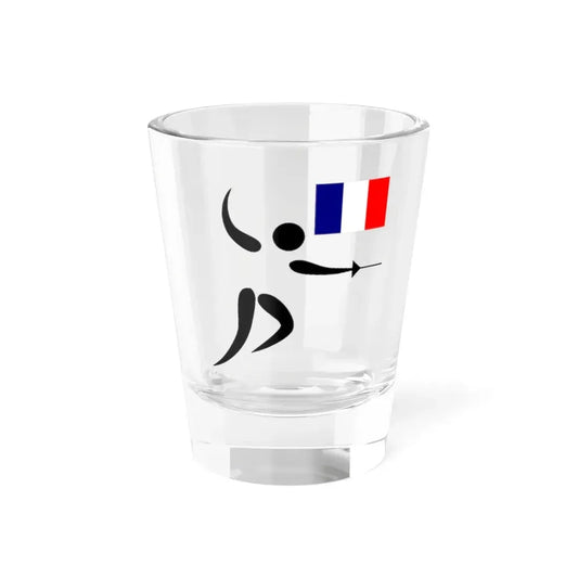 Equipe de France descrime (France) Shot Glass 1.5oz 1.5oz - Go Mug Yourself