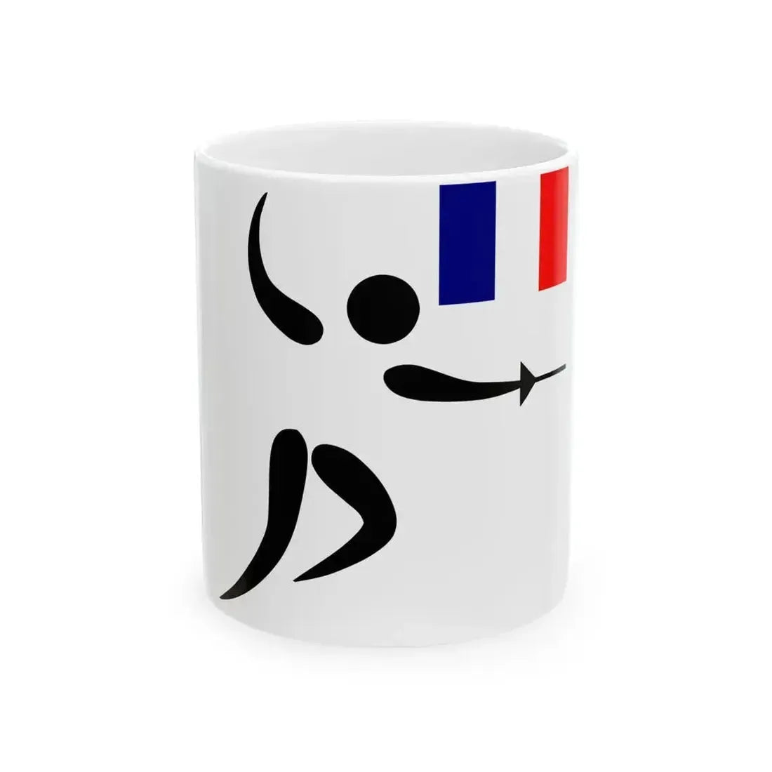 Equipe de France descrime (France) White Coffee Mug 11oz - Go Mug Yourself