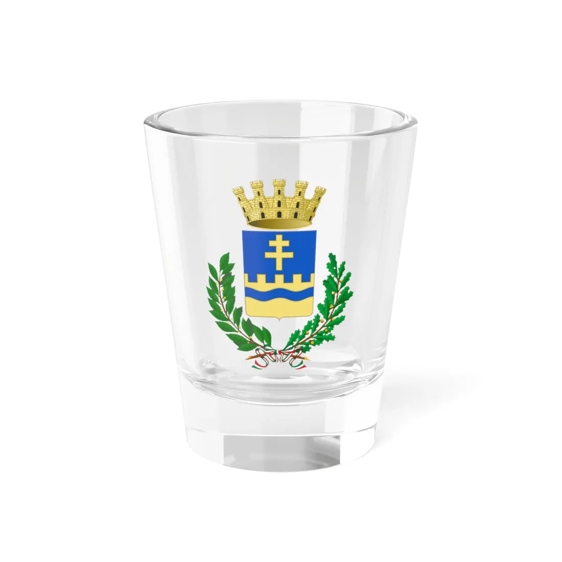 Eraclea-Stemma (Italy) (Coat of Arms) Shot Glass 1.5oz 1.5oz - Go Mug Yourself
