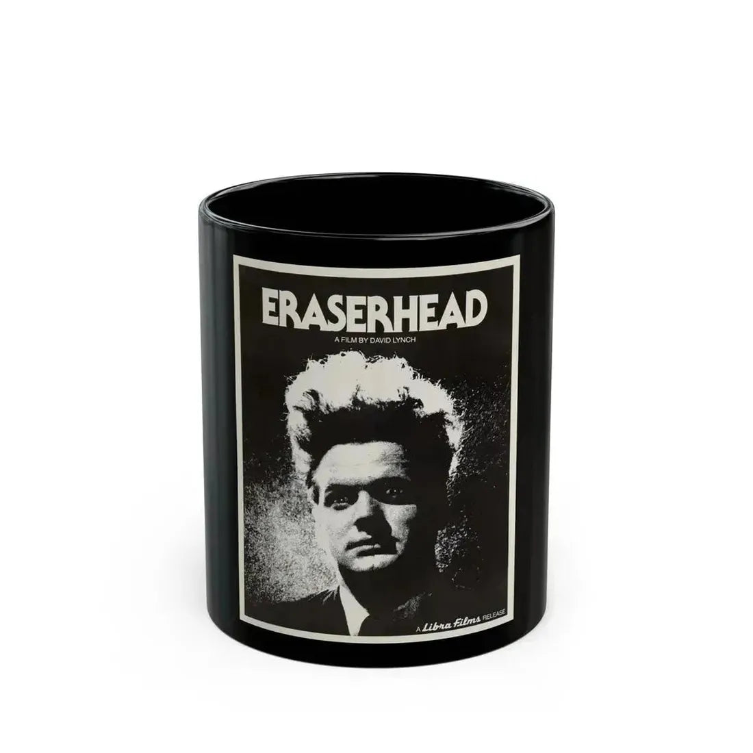 ERASERHEAD 1977 Movie Poster - Black Coffee Mug 11oz - Go Mug Yourself