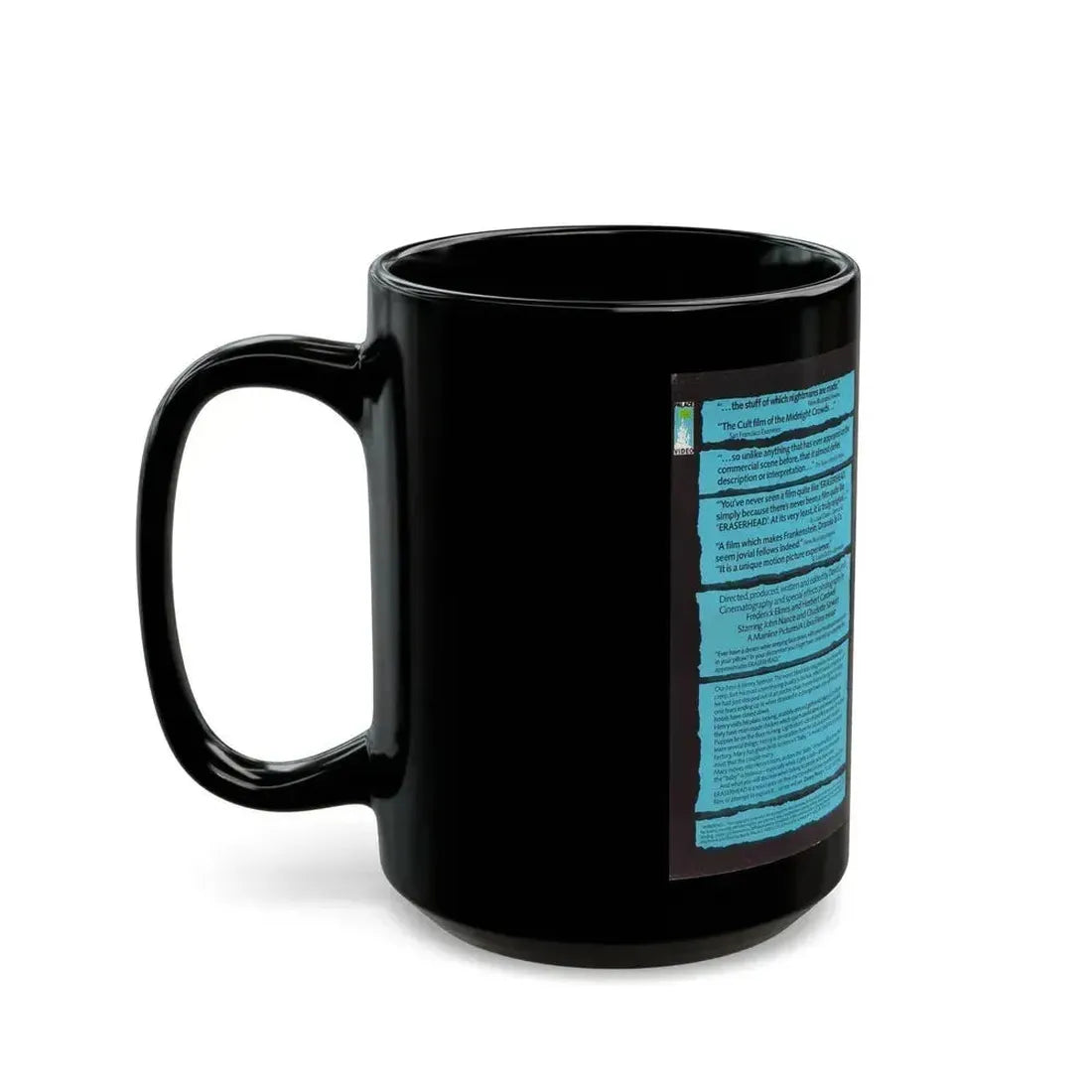 ERASERHEAD (VHS COVER) - Black Coffee Mug - Go Mug Yourself