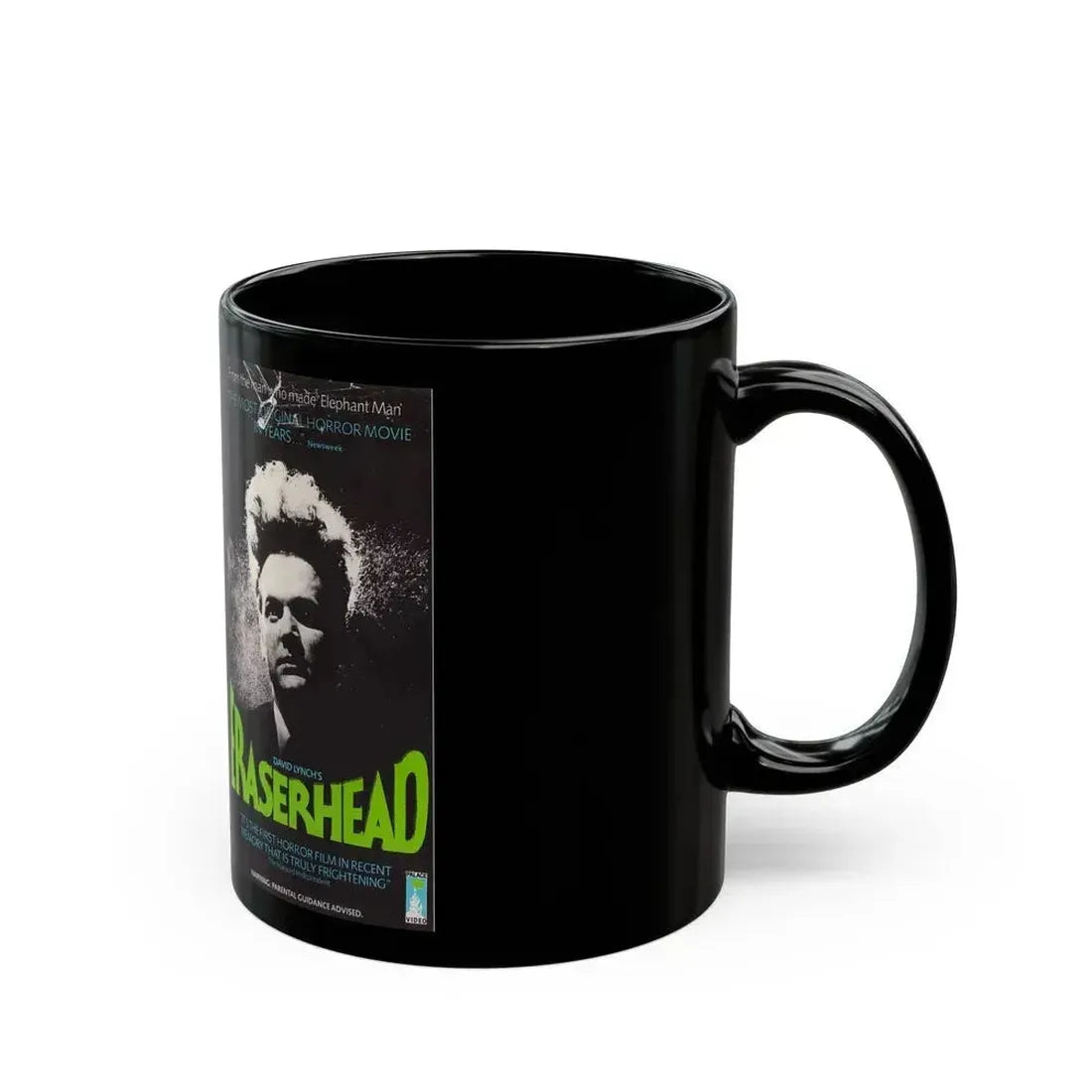 ERASERHEAD (VHS COVER) - Black Coffee Mug - Go Mug Yourself