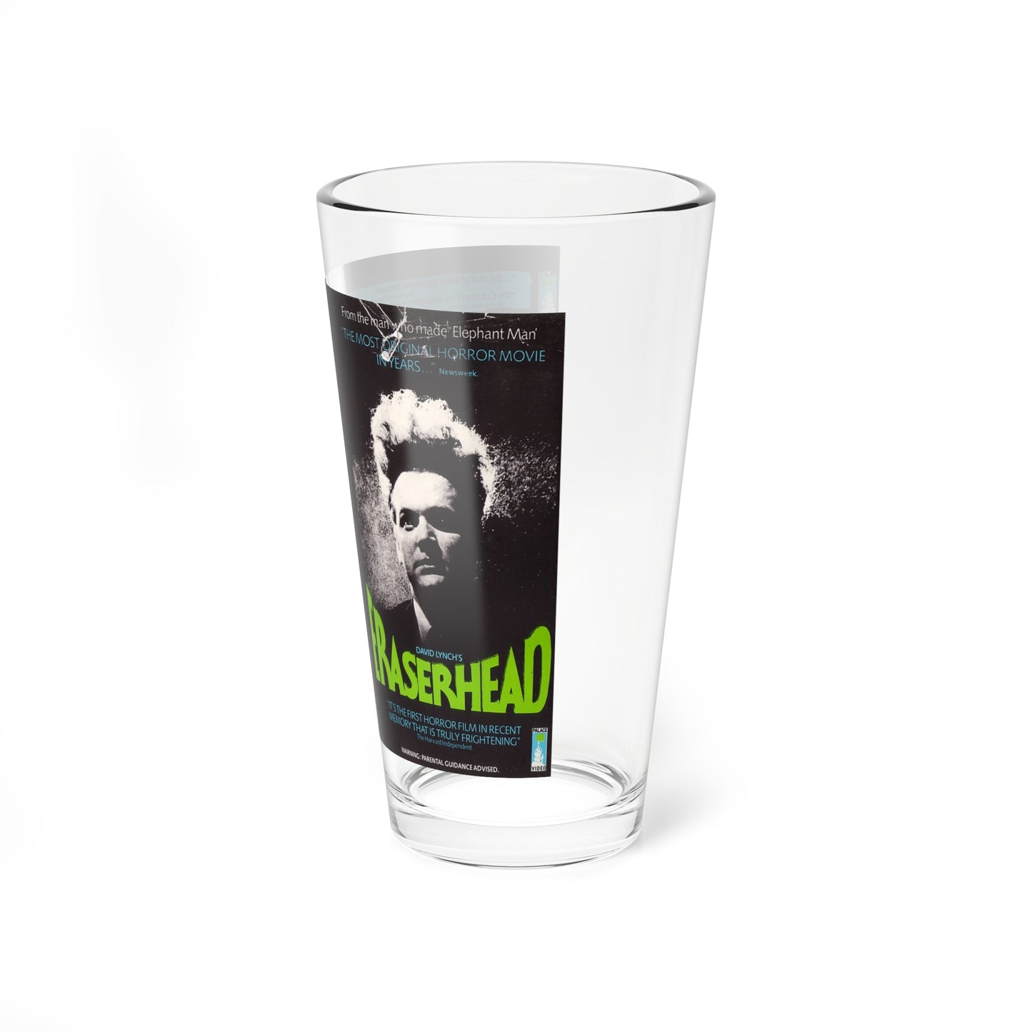 ERASERHEAD (VHS COVER) Pint Glass 16oz-Go Mug Yourself