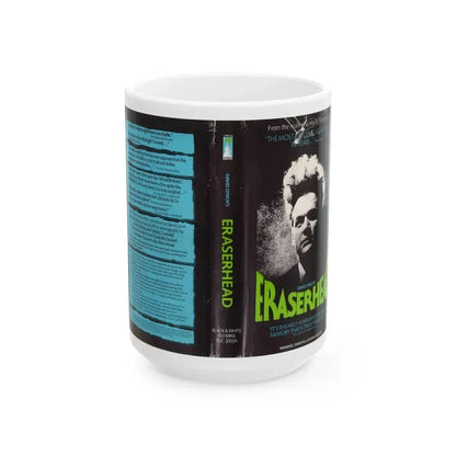 ERASERHEAD (VHS COVER) - White Coffee Mug 15oz - Go Mug Yourself