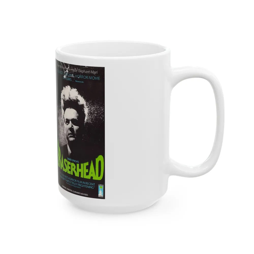 ERASERHEAD (VHS COVER) - White Coffee Mug-Go Mug Yourself