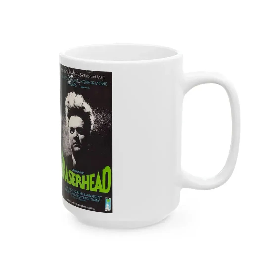 ERASERHEAD (VHS COVER) - White Coffee Mug - Go Mug Yourself