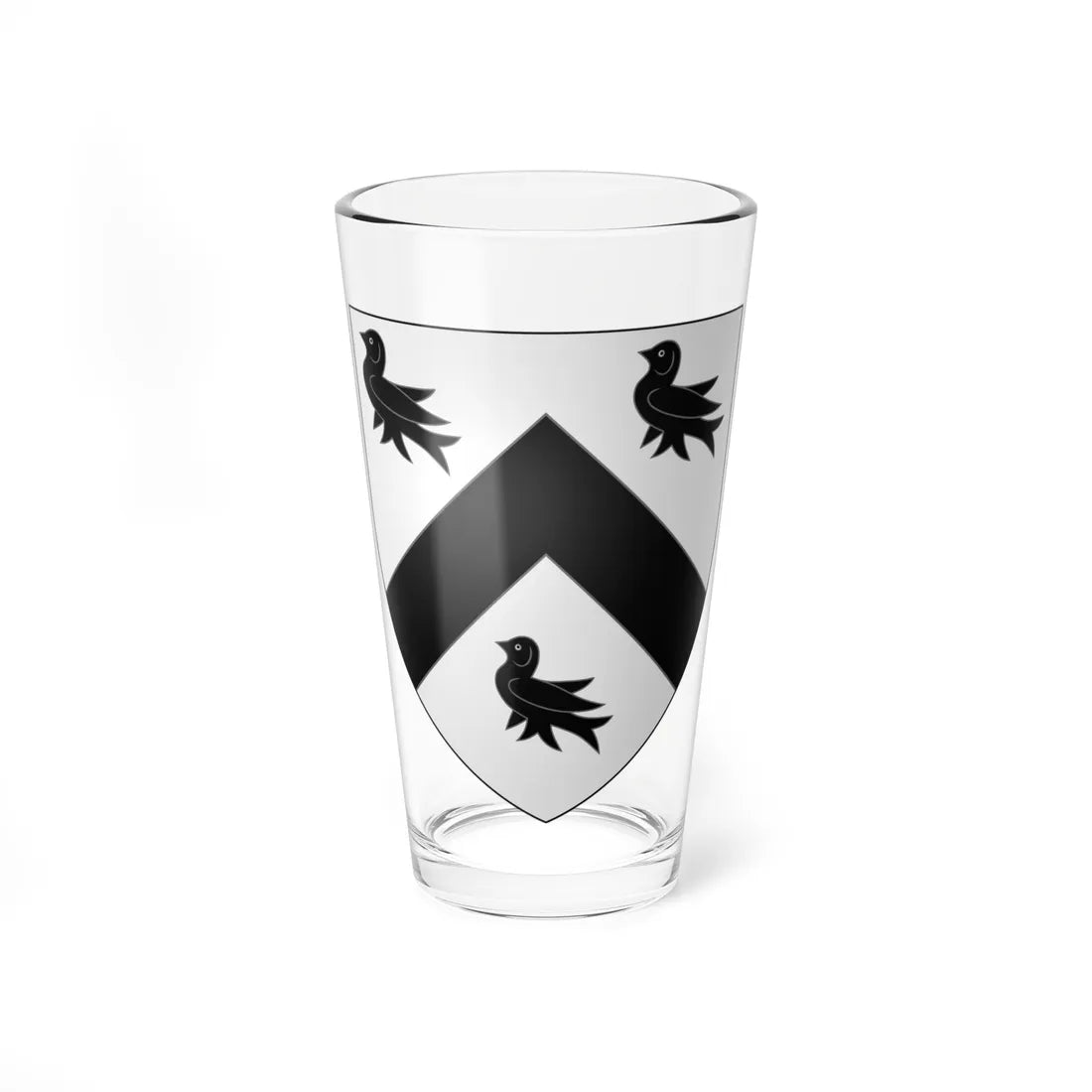 Ergham arms (England) (Coat of Arms) Pint Glass 16oz 16oz - Go Mug Yourself