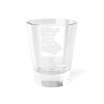 Erie County 134 NY (New York) (Road Sign) Shot Glass 1.5oz - Go Mug Yourself