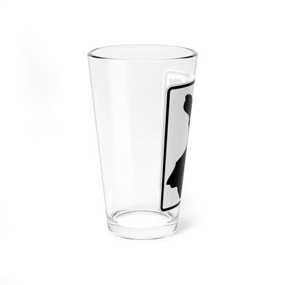 Erie County 154 NY (New York) (Road Sign) Pint Glass 16oz - Go Mug Yourself
