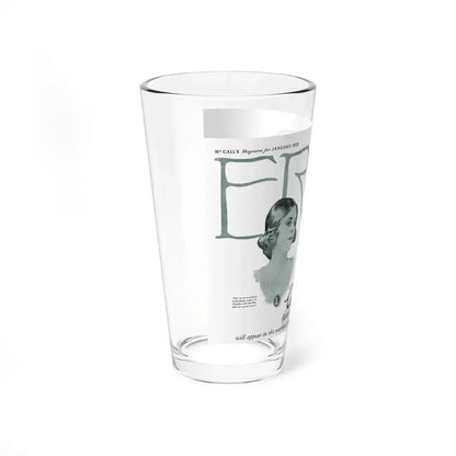Eris. The Story of a Daughter of Discord, McCalls magazine, January 1923 - Pint Glass 16oz - Go Mug Yourself