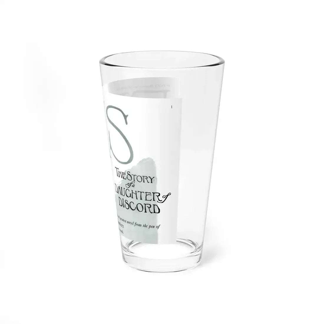 Eris. The Story of a Daughter of Discord, McCalls magazine, January 1923 - Pint Glass 16oz - Go Mug Yourself