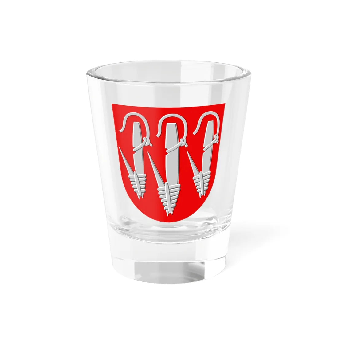Eräjärvi.vaakuna (Finland) (Coat of Arms) Shot Glass 1.5oz 1.5oz - Go Mug Yourself