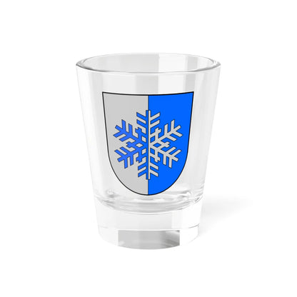 Šerkšnėnų herbas (Lithuania) (Coat of Arms) Shot Glass 1.5oz 1.5oz - Go Mug Yourself